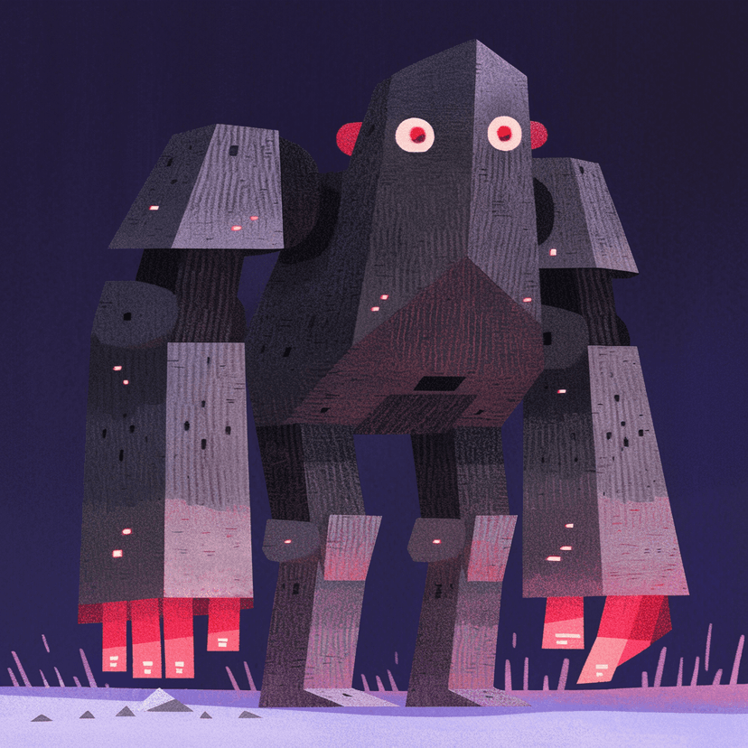 庚ガーディアンのキャラクター