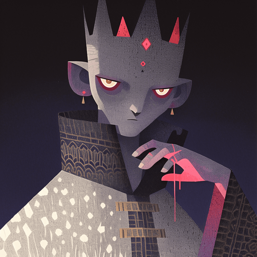 丁モナークのキャラクター