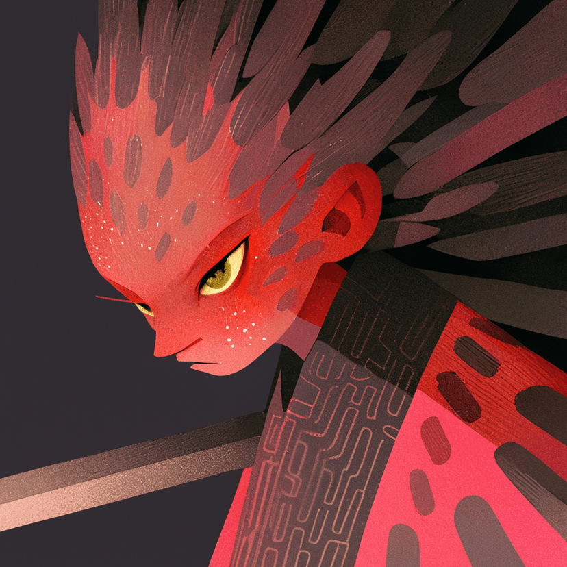 甲ストライカーのキャラクター